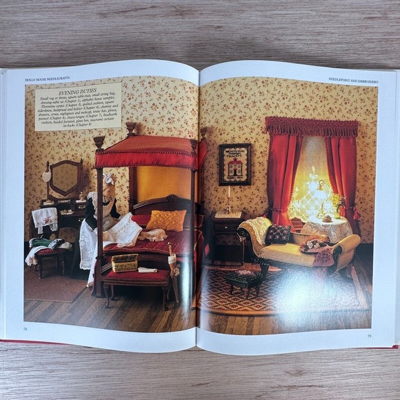 Dolls' House Needlecrafts Book Over 250 Projects in 1/12 Scale by Venus Dodge - Picture 6 of 10